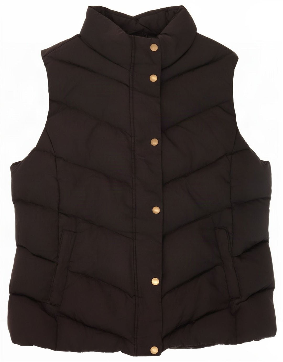 Gilet imbottito da donna Gap UK 16 grande poliestere nero
