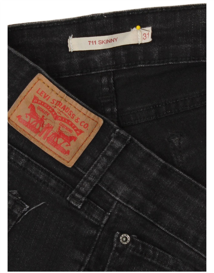 Jeans skinny Levi's 711 da donna W31 L31 neri
