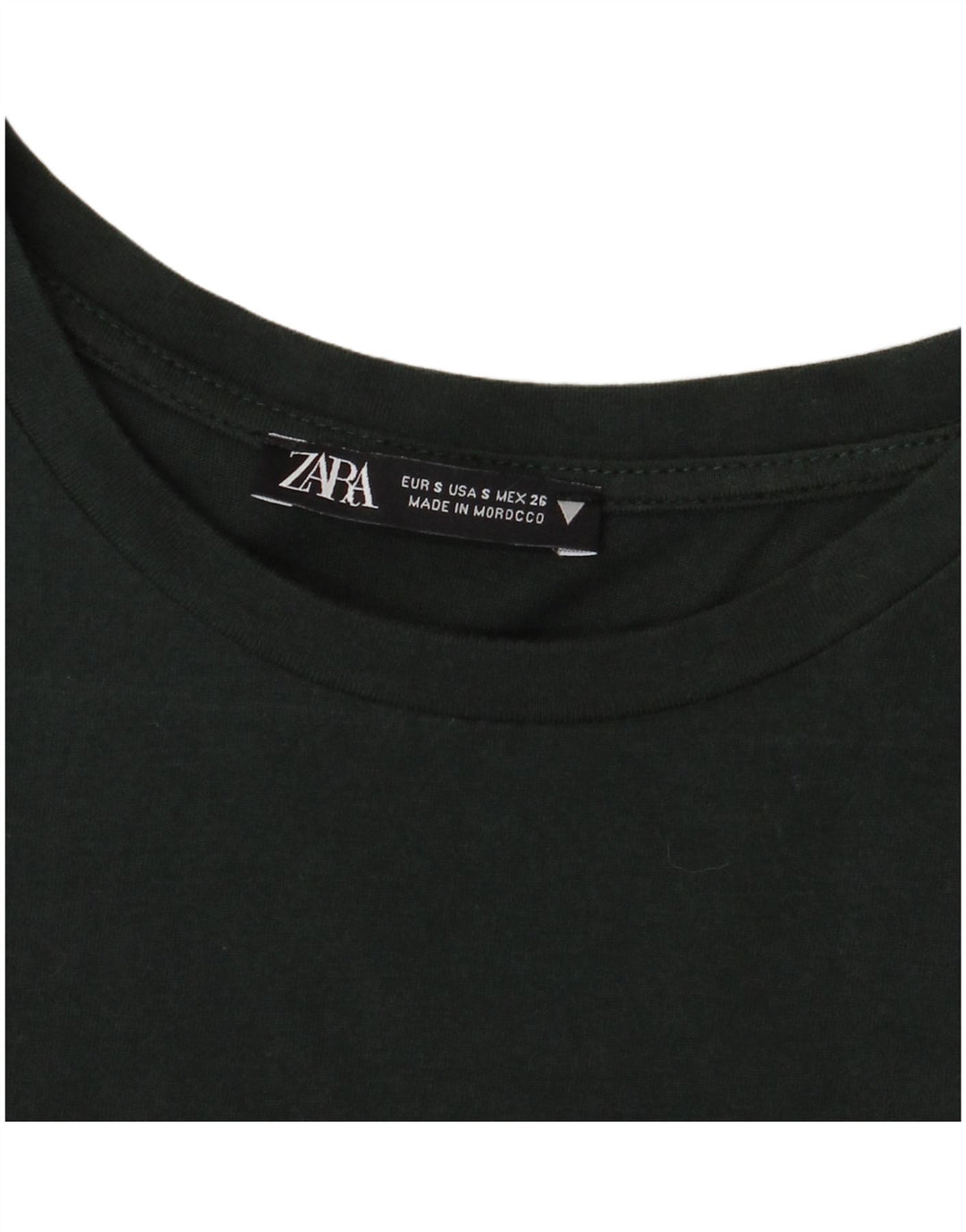 Camicetta Zara Da Donna Top UK 10 Piccola Cachi
