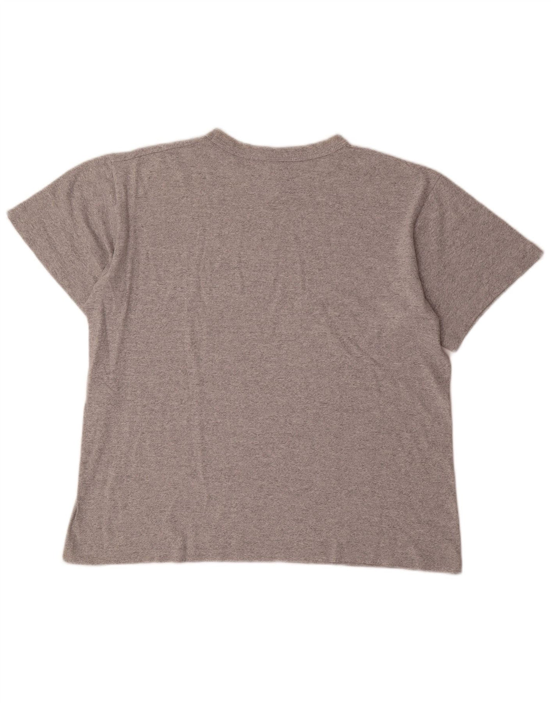 T-shirt grafica da uomo Champion Top grande in acrilico grigio