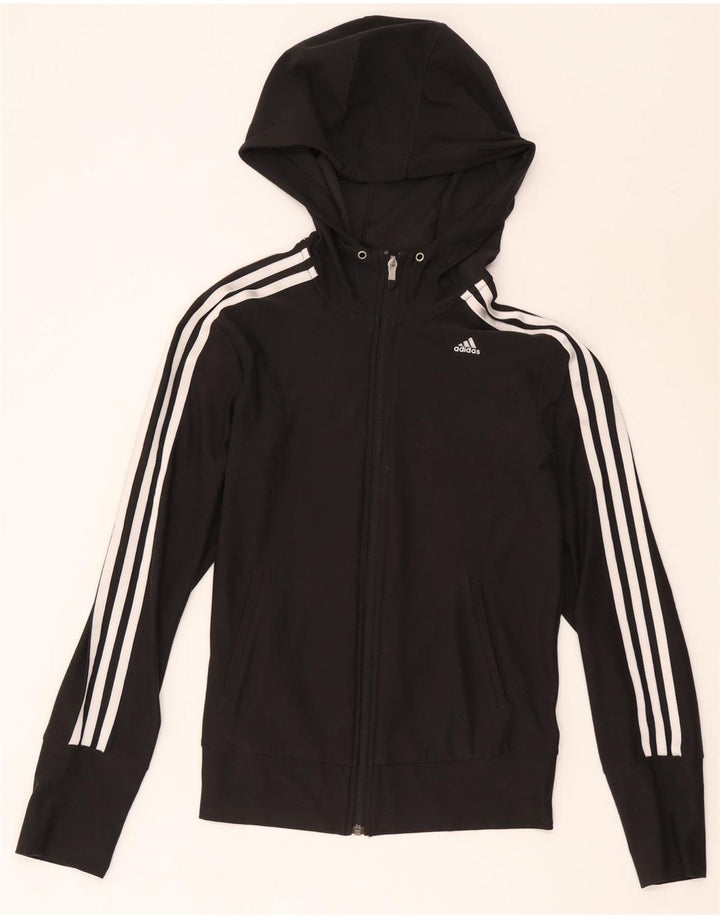 Giacca da tuta da donna Adidas Climacool UK 8/10 piccola nera