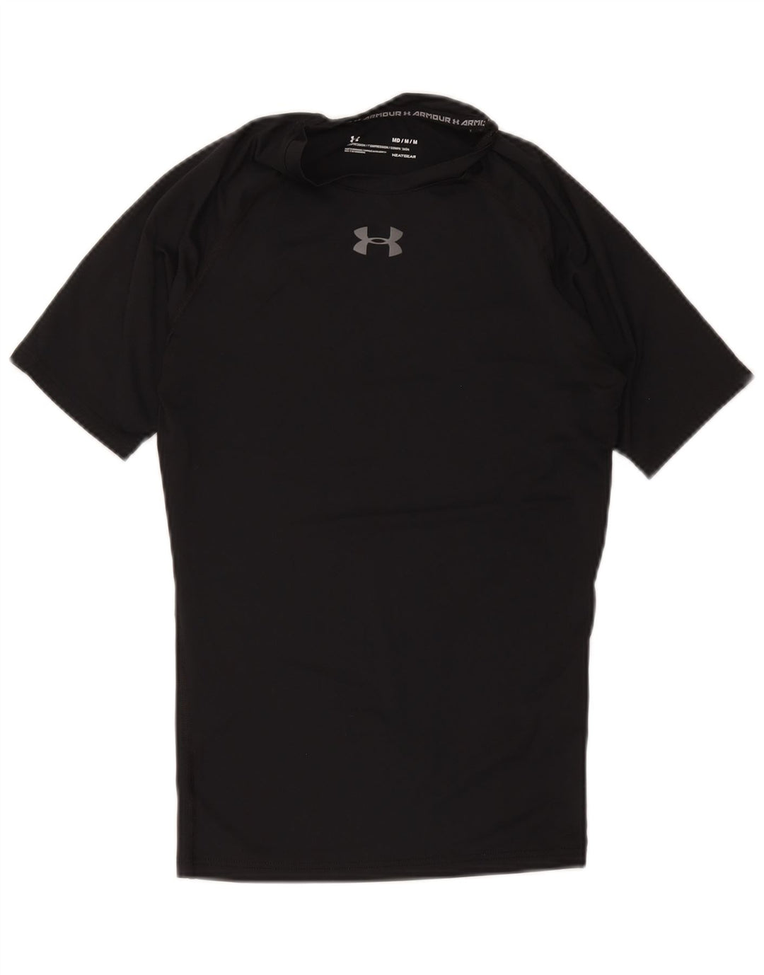 T-shirt a compressione da uomo Under Armour Top in poliestere nero medio
