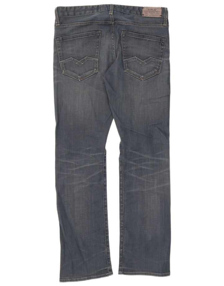 Jeans slim da uomo Replay W33 L31 Blu