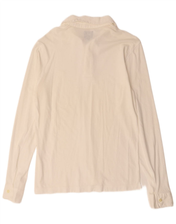 Camicia pullover da uomo Henry Cottons UK 14 Medium White