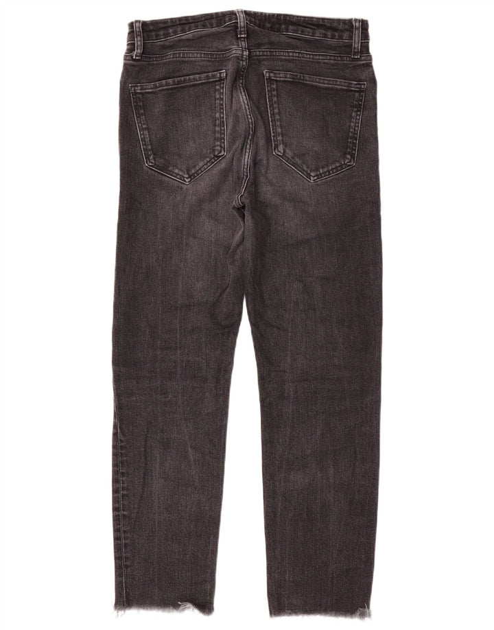 Jeans slim da donna Zara EU 40 medio W30 L27 Grigio