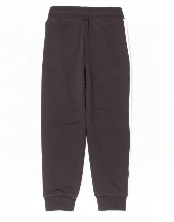 Adidas Boys Tracksuit Trousers Joggers 2-3 Years Black Cotton