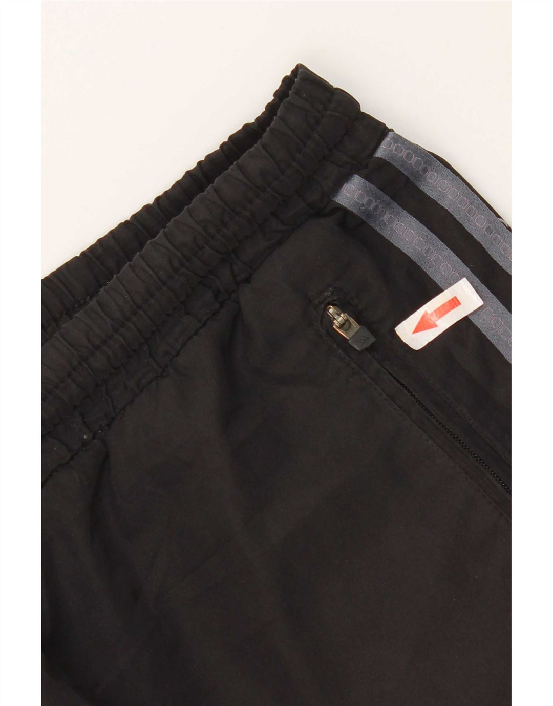 Pantaloni da tuta da uomo Adidas Medium Black Colourblock in poliestere
