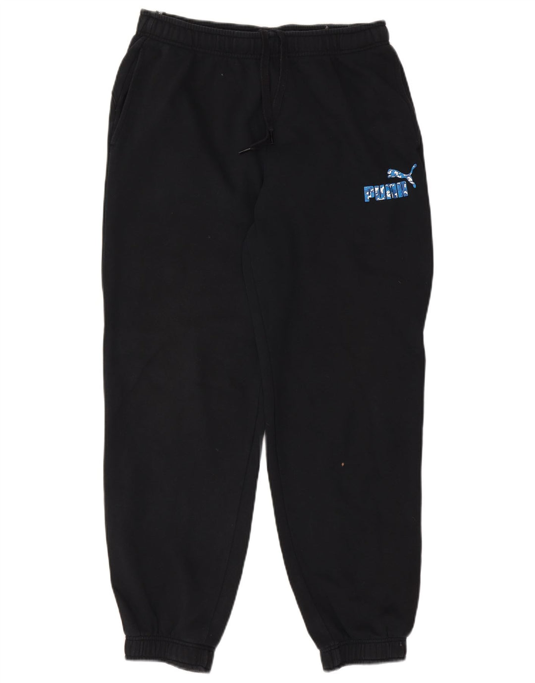 Pantaloni da tuta da uomo Puma Joggers grandi in cotone nero