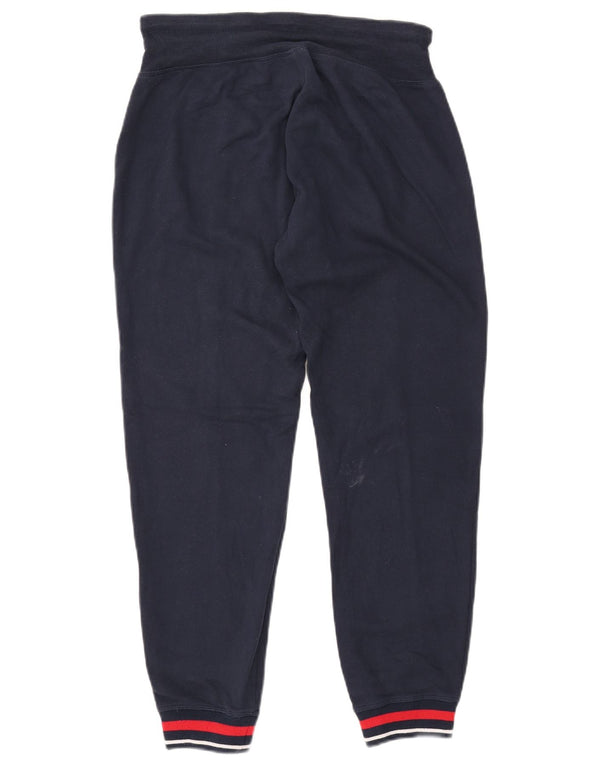 TOMMY HILFIGER Womens Tracksuit Trousers Joggers UK 14 Medium  Navy Blue