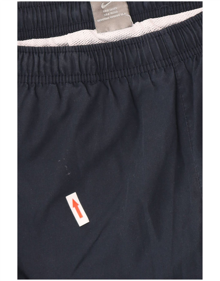 Pantaloncini sportivi Nike da uomo XL blu navy in poliestere color block