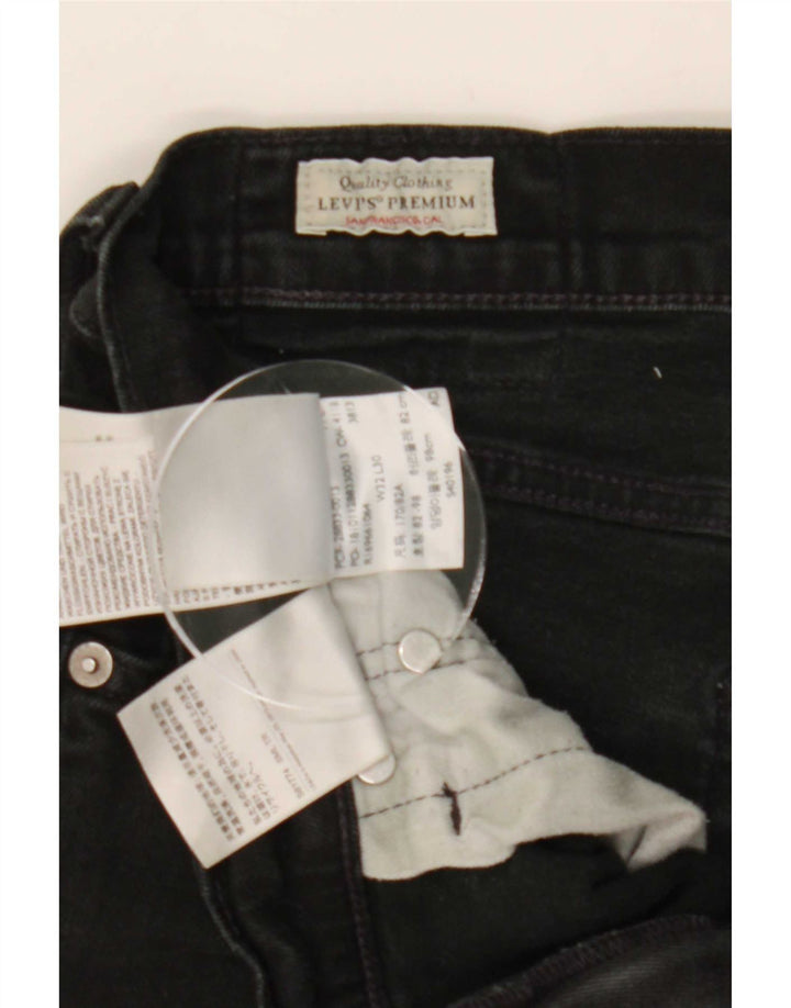 Jeans slim da donna Levi's W32 L27 cotone nero