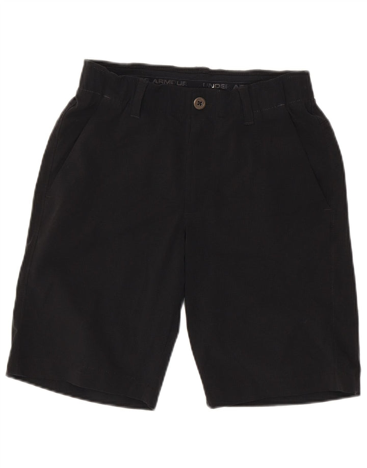 Pantaloncini chino da uomo UNDER ARMOUR Heat Gear W28 piccoli in poliestere nero
