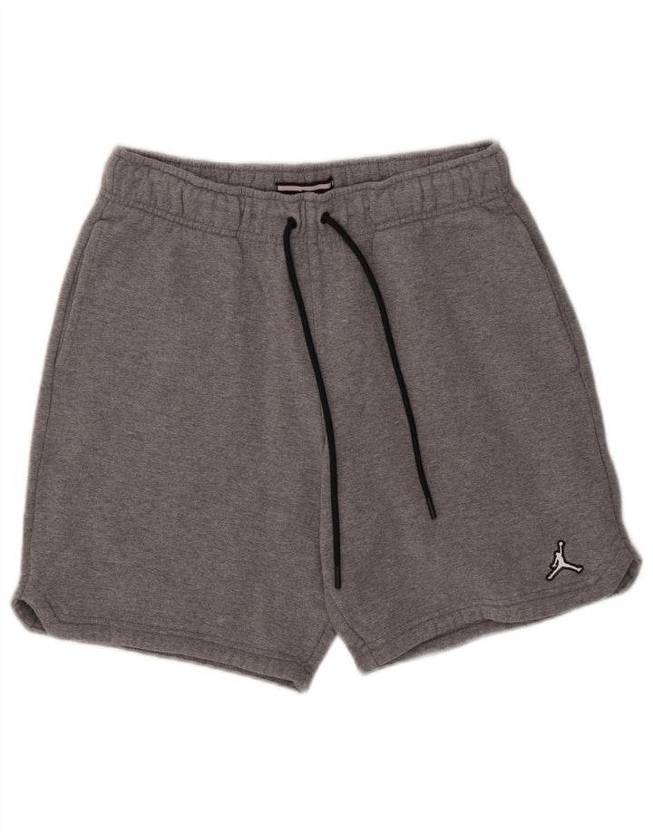 Pantaloncini sportivi Jordan da uomo piccoli in cotone grigio