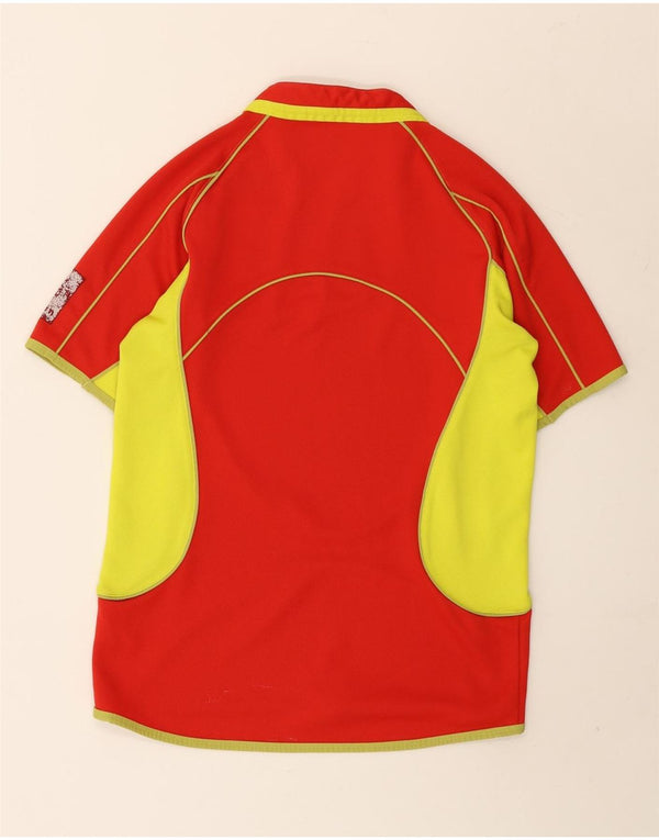 T-shirt grafica da uomo Canterbury Top rosso medio color block