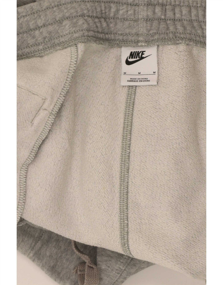 Pantaloni da tuta Nike da uomo in cotone mélange grigio medio