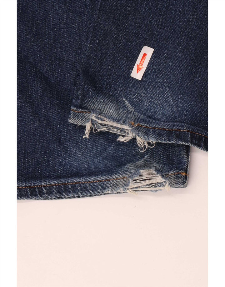Jeans dritti regolari da uomo Diesel Larkee W34 L32 cotone blu