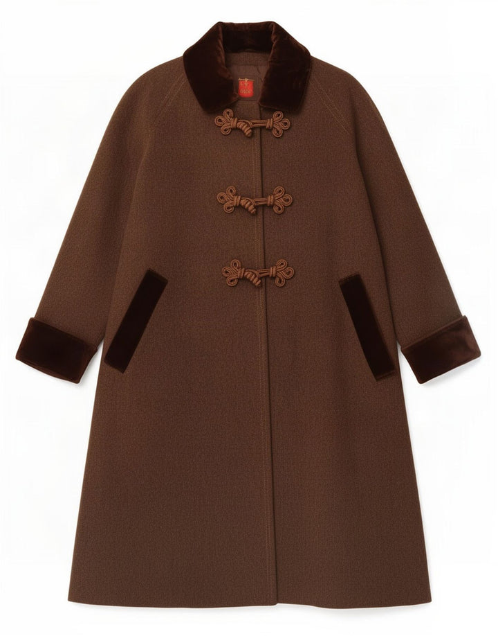 Montgomery oversize da donna Ritz Saddler Trachten EU 40 Marrone medio