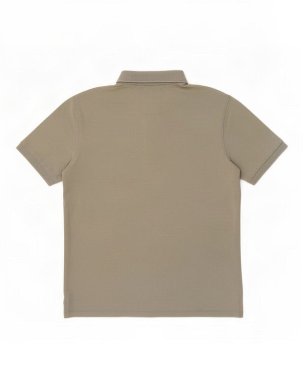 Polo da uomo Gas 2XL cotone screziato kaki