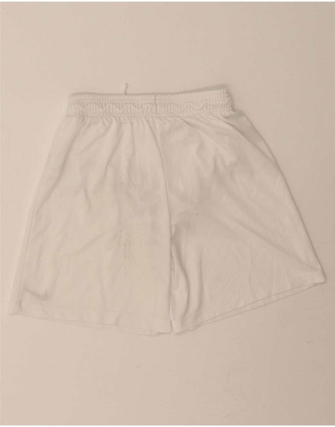 NIKE Boys Dri Fit Sport Shorts 12-13 Years Large White Polyester Vintage Nike and Second-Hand Nike from Messina Hembry 