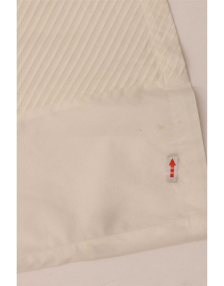 Naracamicie Camicia da donna con maniche a 3/4 US 7 Cotone a righe bianche medie
