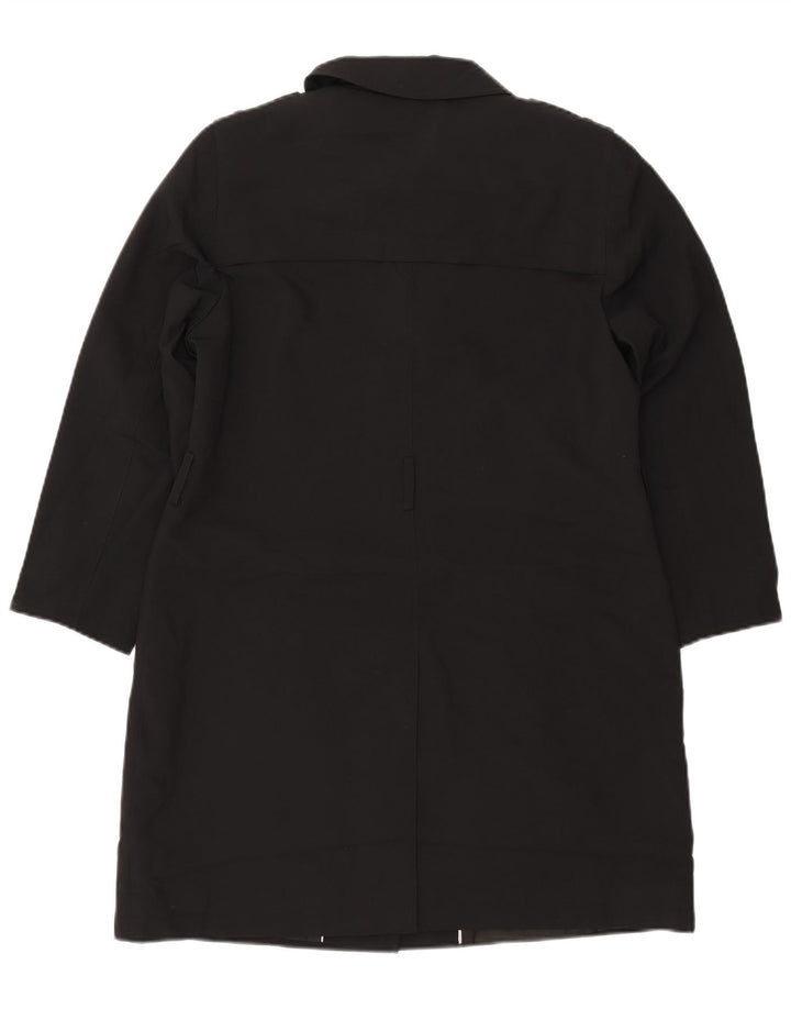 Trench da donna MARKS & SPENCER UK 14 grande poliestere nero