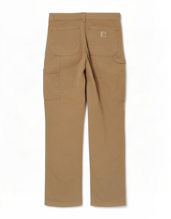 Pantaloni cargo dritti da uomo Carhartt W31 L32 in cotone beige