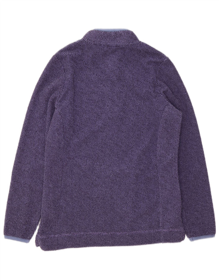 WEIRD FISH Giacca da tuta oversize da donna UK 10 Small Viola
