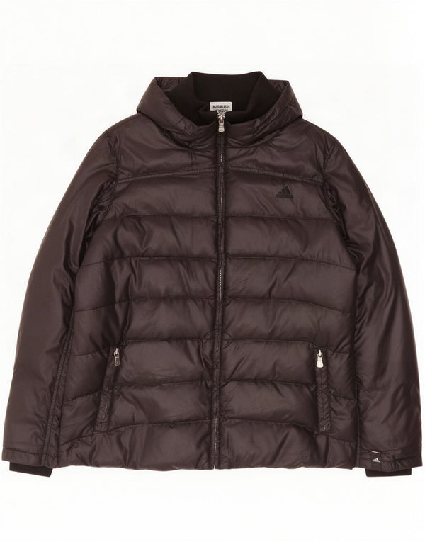 Giacca imbottita da donna Adidas UK 18 XL poliestere nero