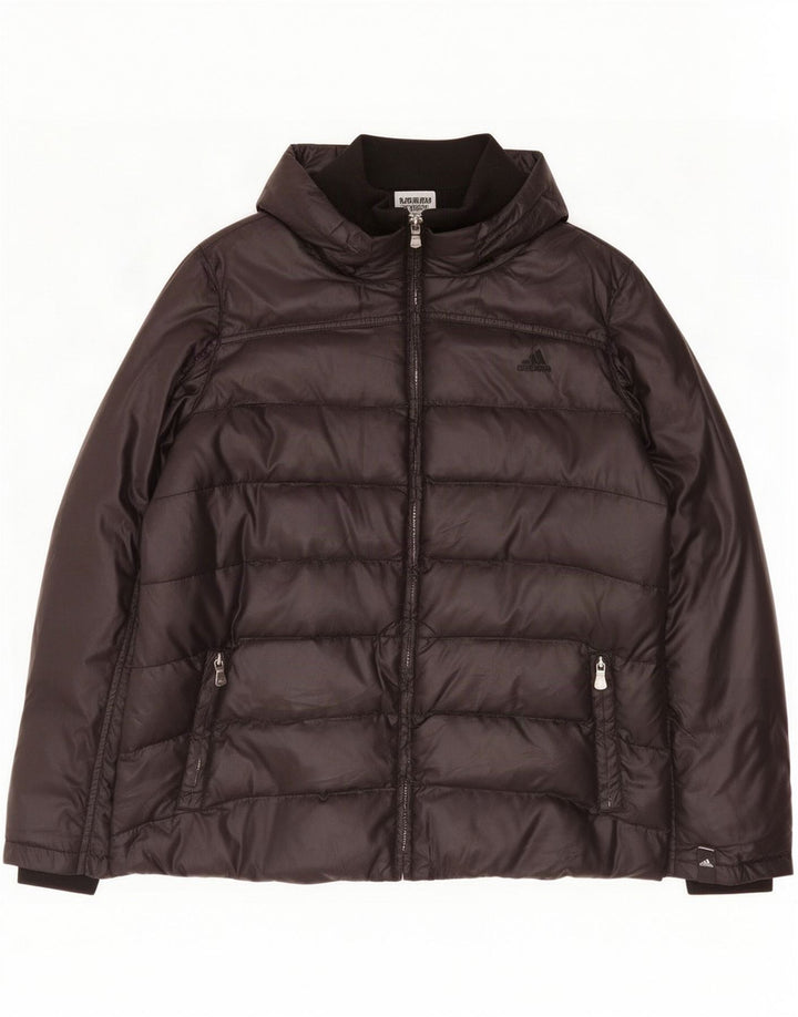 Giacca imbottita da donna Adidas UK 18 XL poliestere nero