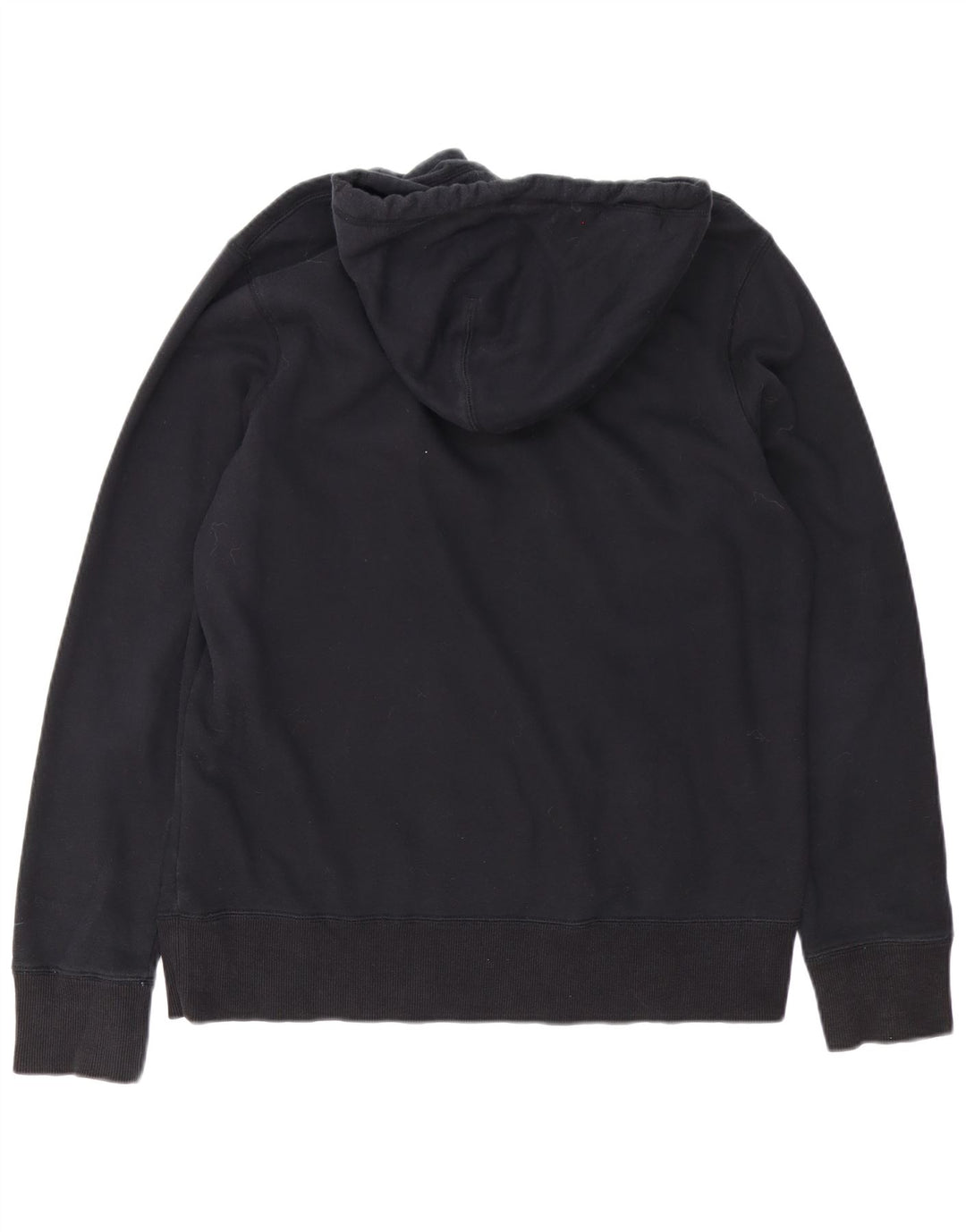 Felpa con cappuccio grafica Nike da uomo in cotone nero medio