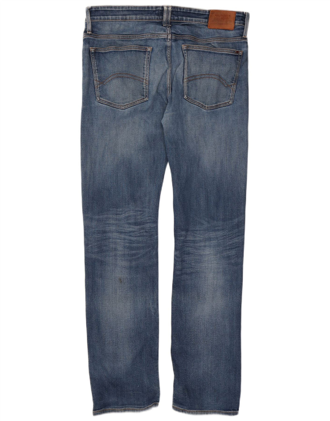 Jeans dritti da uomo Tommy Hilfiger W36 L34 cotone blu