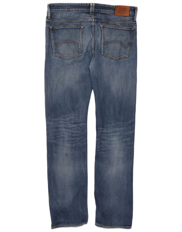 Jeans dritti da uomo Tommy Hilfiger W36 L34 cotone blu