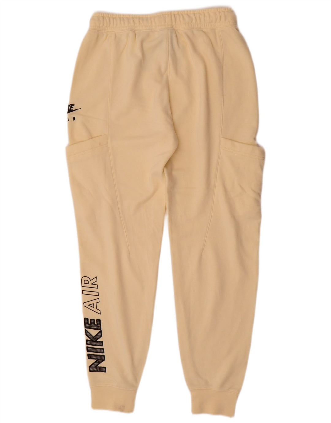 Pantaloni da tuta Nike da uomo Cargo Joggers Small in cotone giallo
