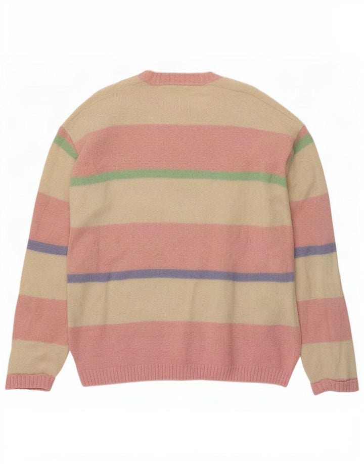 Crew Clothing Maglione da donna con collo a collo UK 16 grande multicolore