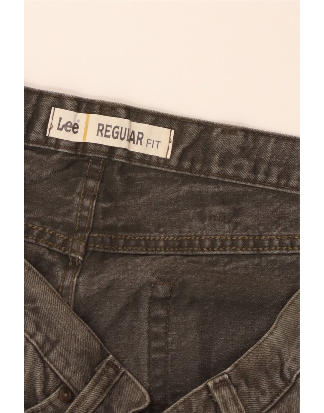 Jeans dritti da uomo Lee vestibilità regolare W38 L32 Grigi
