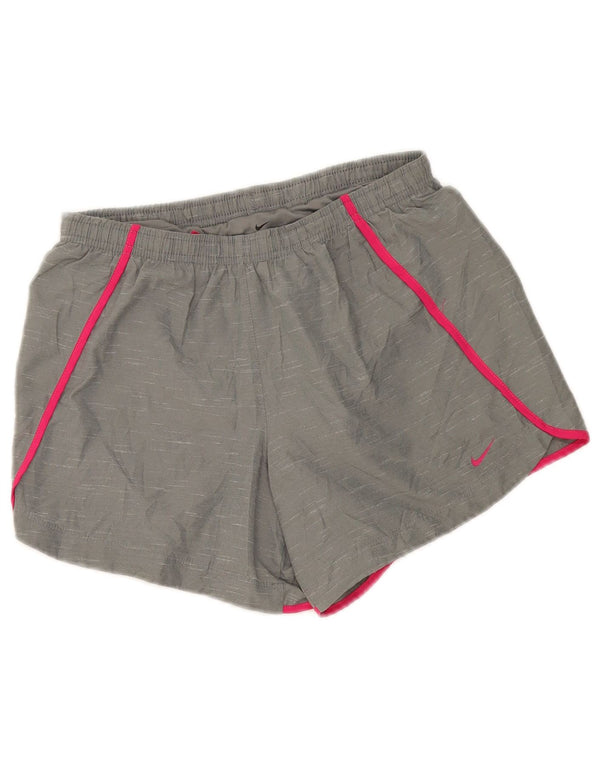 Pantaloncini sportivi Nike Dri Fit Standard per ragazze 13-14 anni XL grigio chiazzato