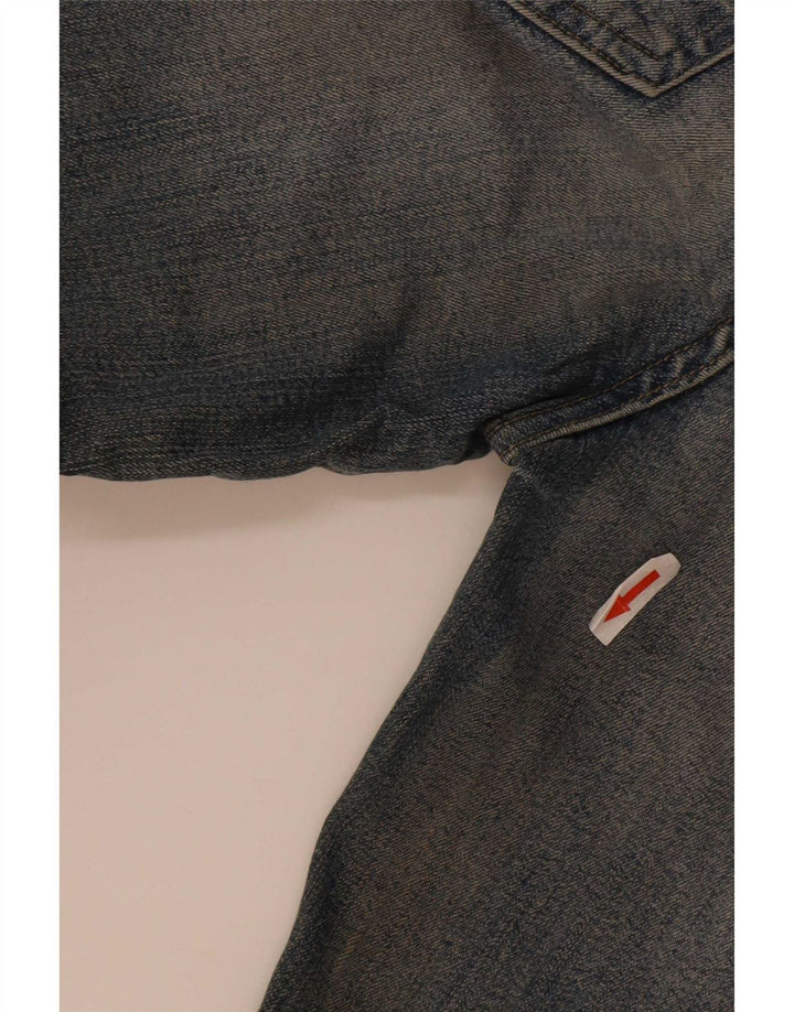 Prendi due jeans dritti da donna taglia 27 W27 L30 cotone blu
