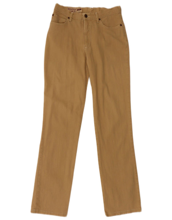 Pantaloni casual dritti da donna Marlboro Classics vestibilità comoda W27 L30 Beige
