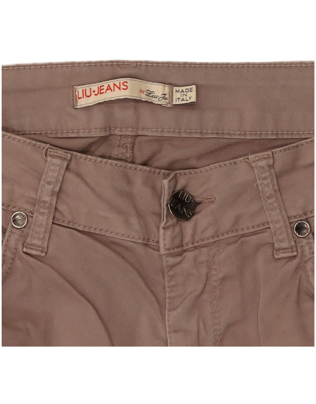 Pantaloni casual slim da donna Liu Jo W30 L30 Grigi
