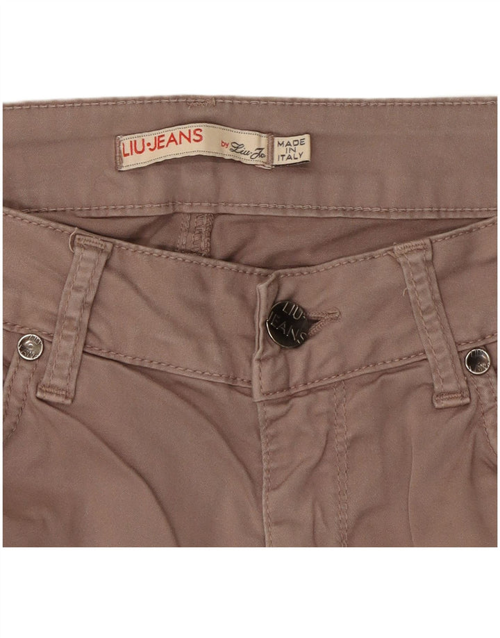 Pantaloni casual slim da donna Liu Jo W30 L30 Grigi
