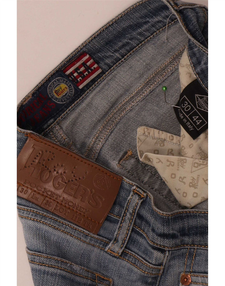 Jeans slim da donna Roy Rogers W30 L31 Blu