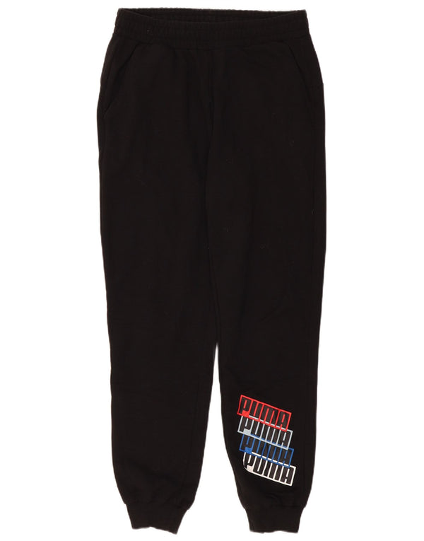 Pantaloni da tuta con grafica PUMA da uomo Joggers Medium Nero