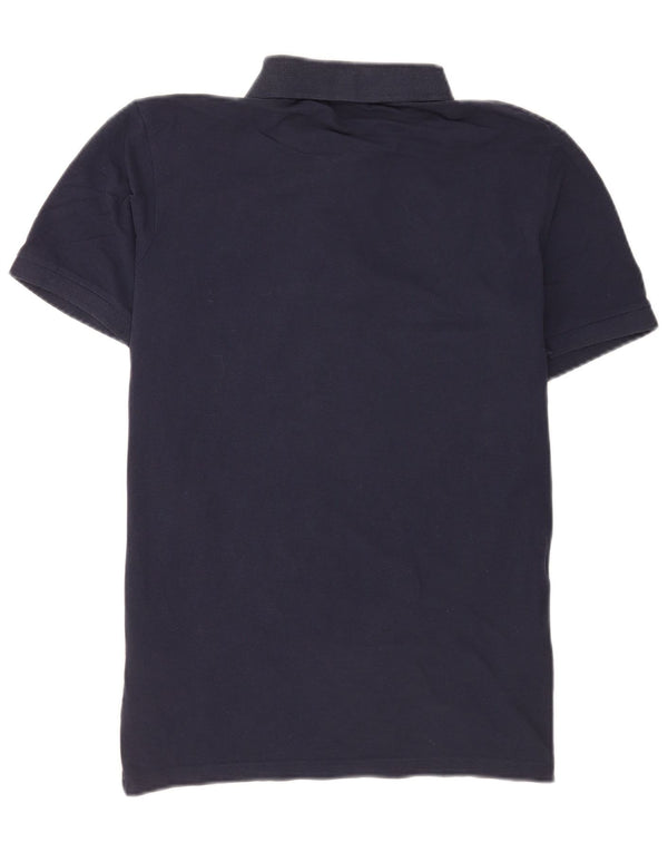 Polo Diadora Uomo Large in Cotone Blu Navy