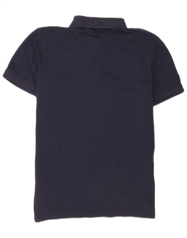 Polo Diadora Uomo Large in Cotone Blu Navy
