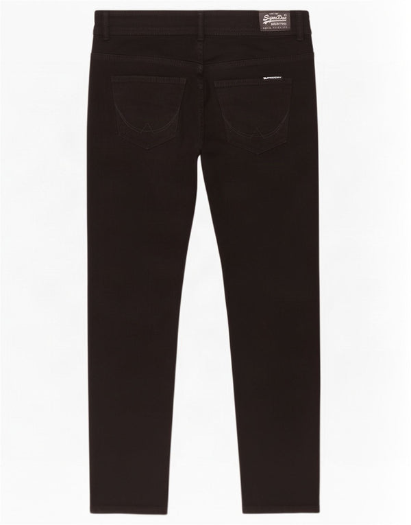 Jeans slim da donna Superdry W30 L30 cotone nero
