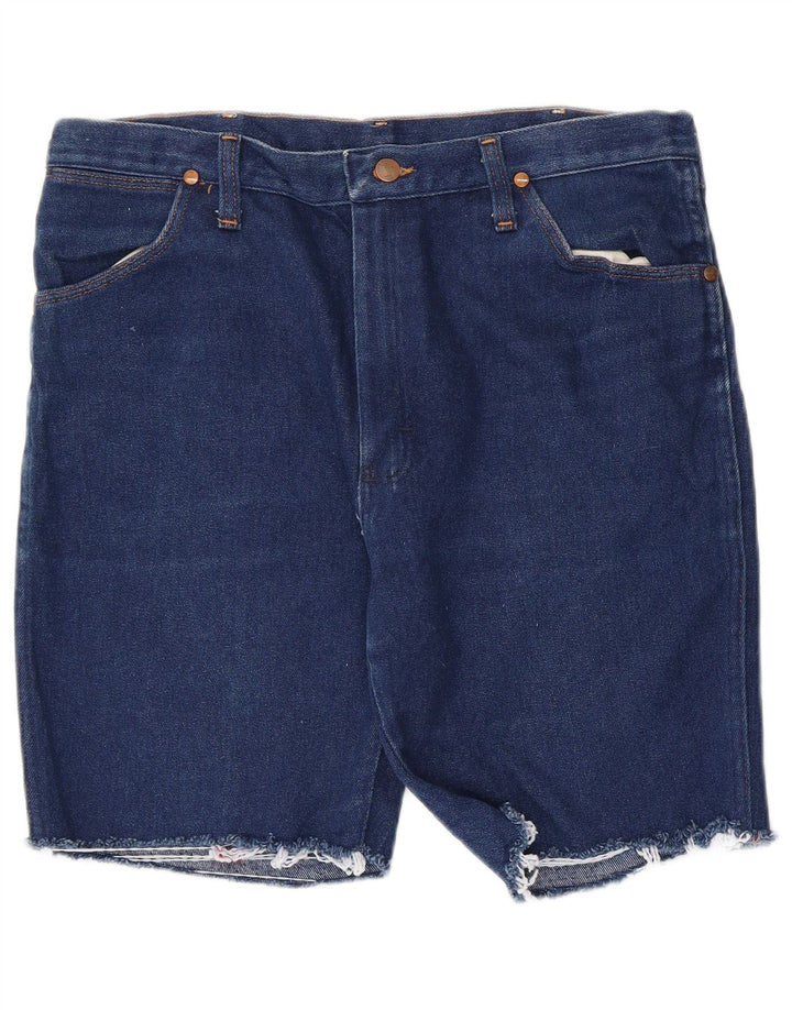 Wrangler Uomo W36 Grande Cotone Blu Navy