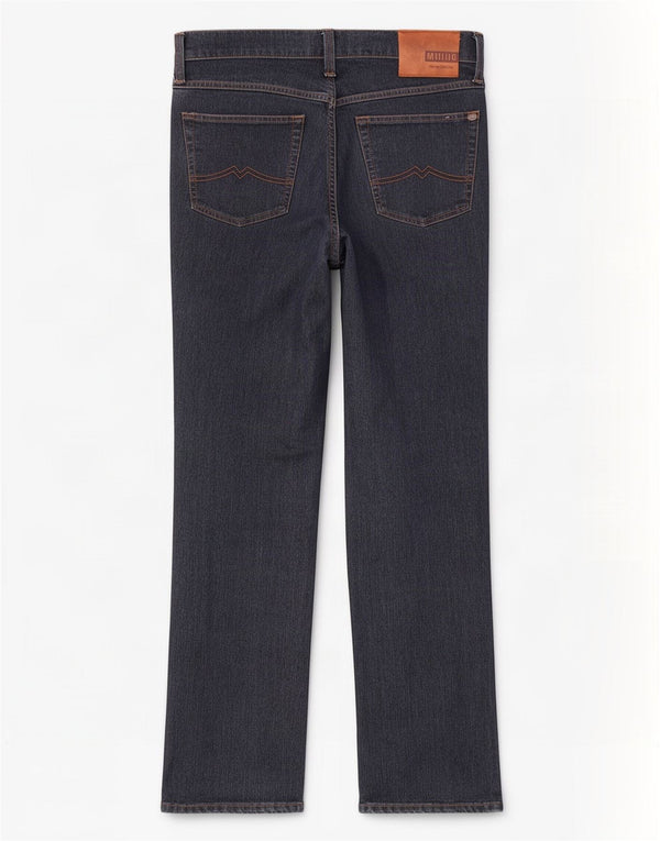 Jeans dritti Tramper da uomo Mustang W34 L34 cotone blu navy