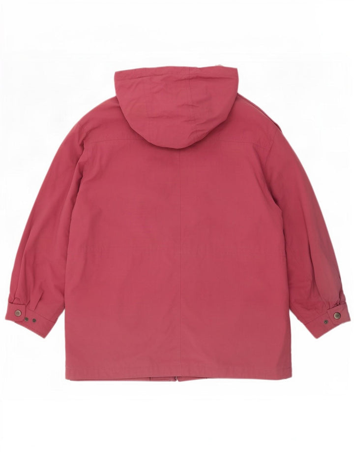 Giacca Parka oversize con cappuccio da donna Klepper IT 46 Large Rosa Poliammide