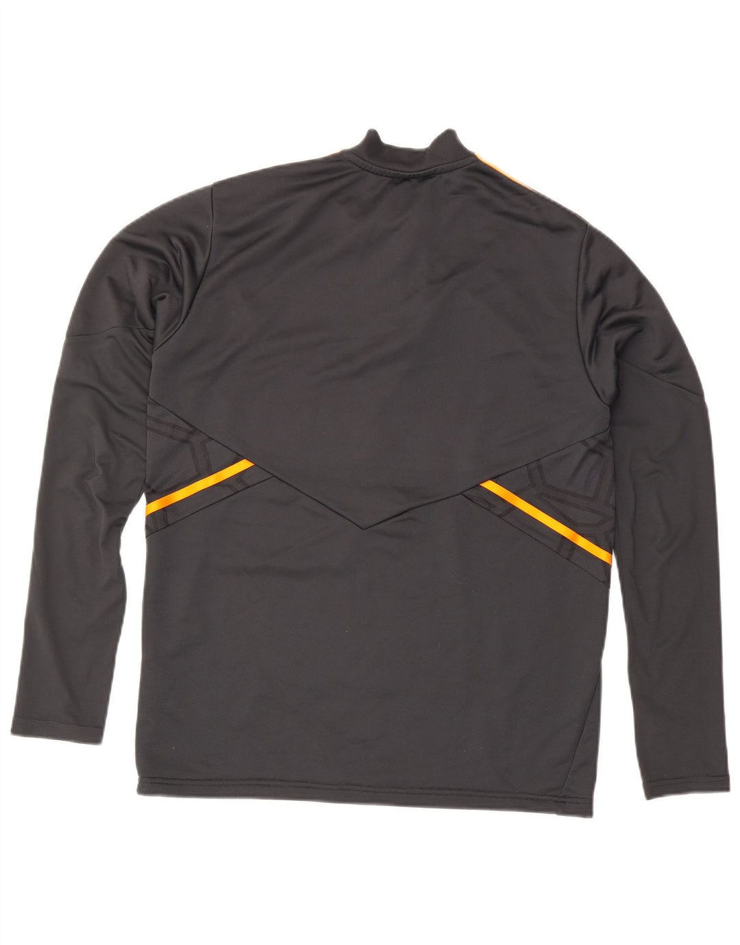 Adidas Uomo Leeds United FC Graphic Pullover Tuta Top Large Grigia