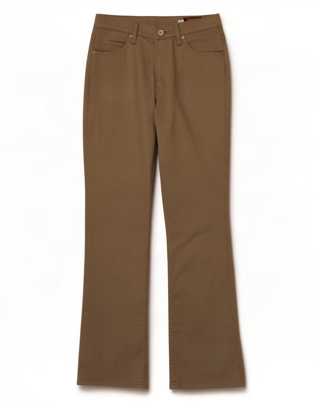 Pantaloni bootcut da donna Big John W29 L32 cotone kaki